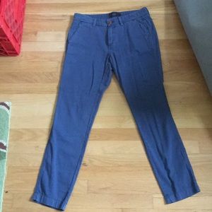 J. Crew Blue Chino Pants